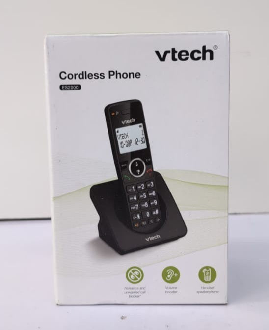 VTech ES2000 DECT Cordless Phone with Nuisance Call Blocker
