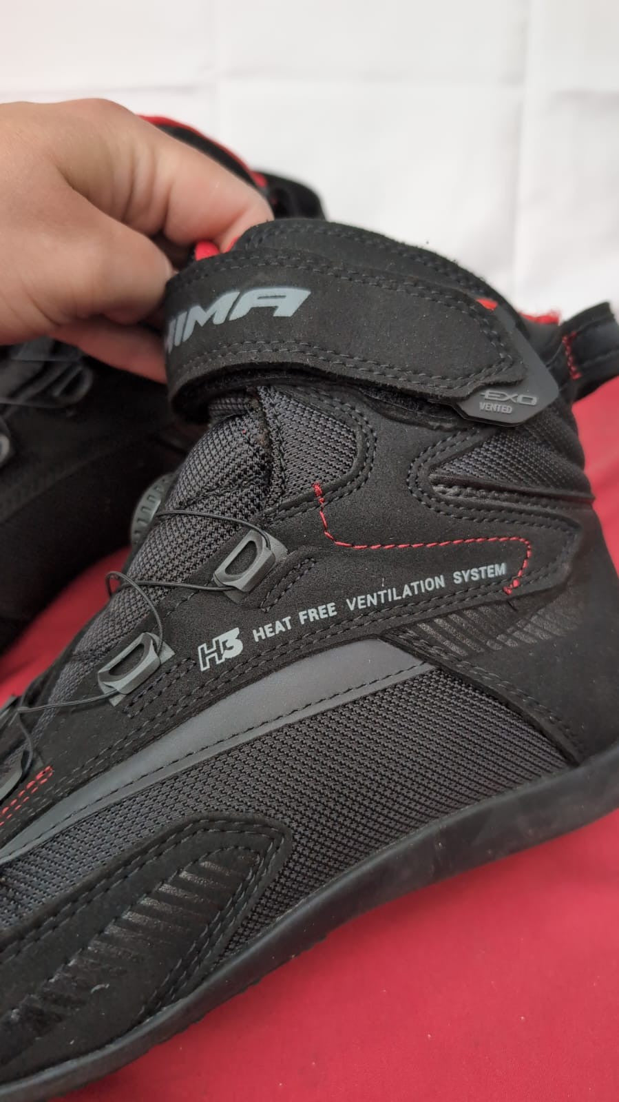 SHIMA EXO Vented, Motorbike Shoes for Men Breathable, Reinforced Street (no tag)