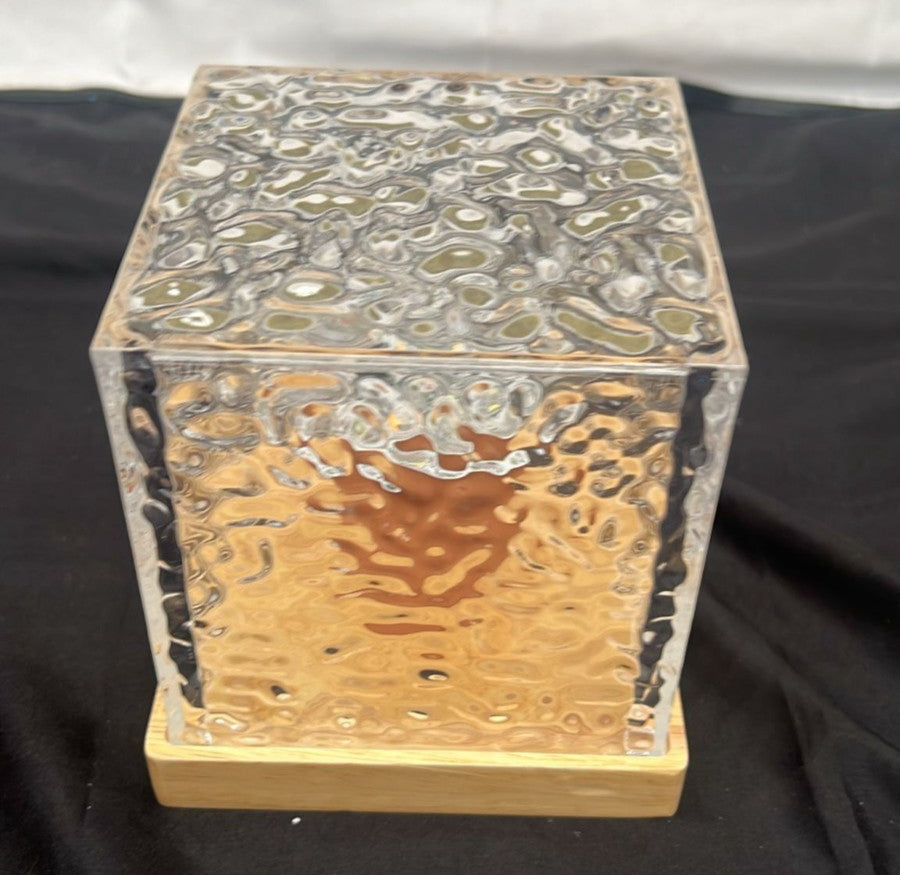 Water Light Wave Cube Lamp, Northern Lights Cube, Midnight Aura Lamp