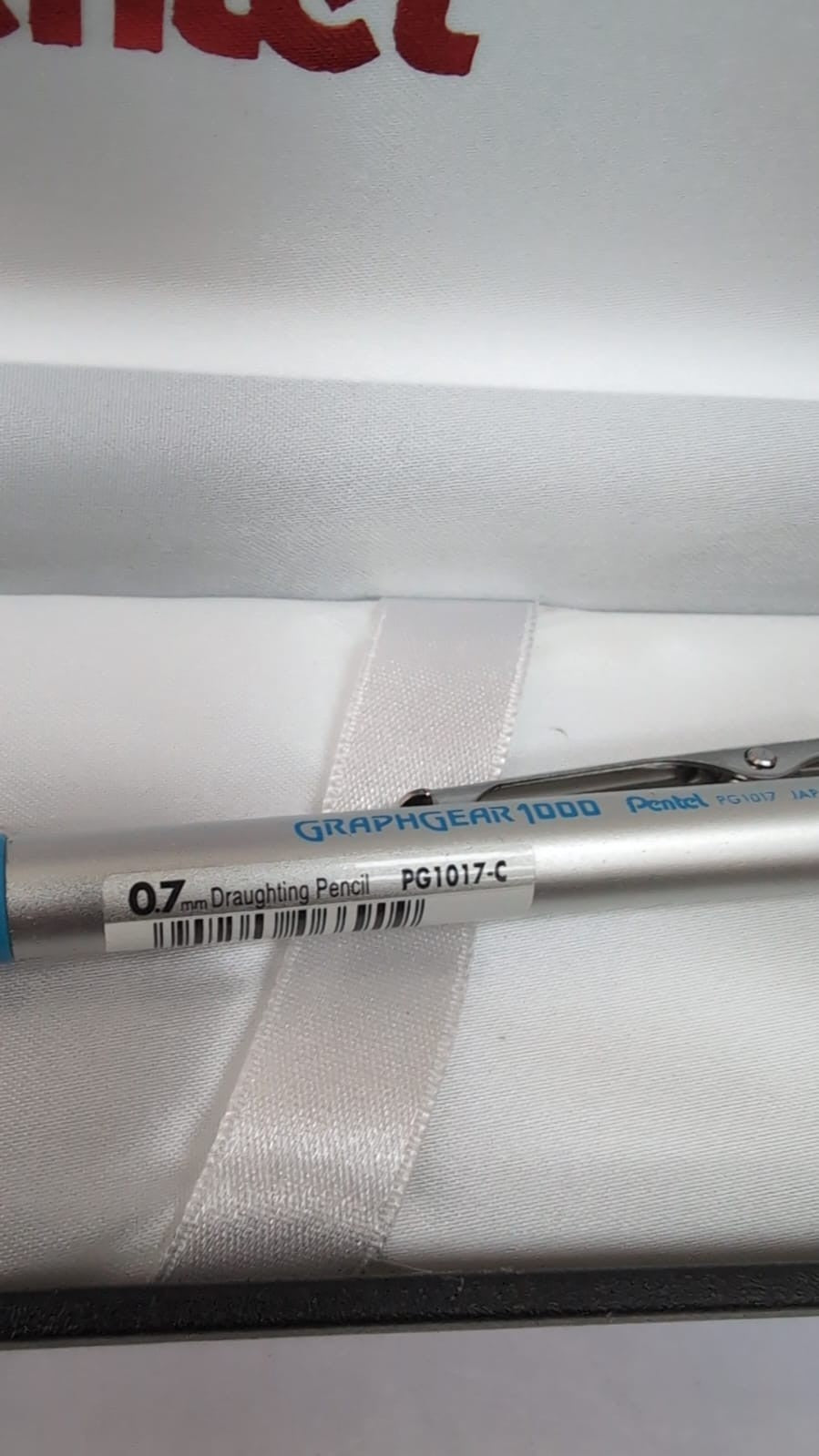 Pentel 0.7mm Graphgear 1000 Mechanical Pencil, Blue (Packaging Opened)