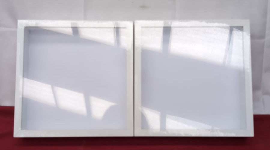 3D Photo Frame Fill in Deep for Objects Up to (2 pack - 20cm x 20cm)