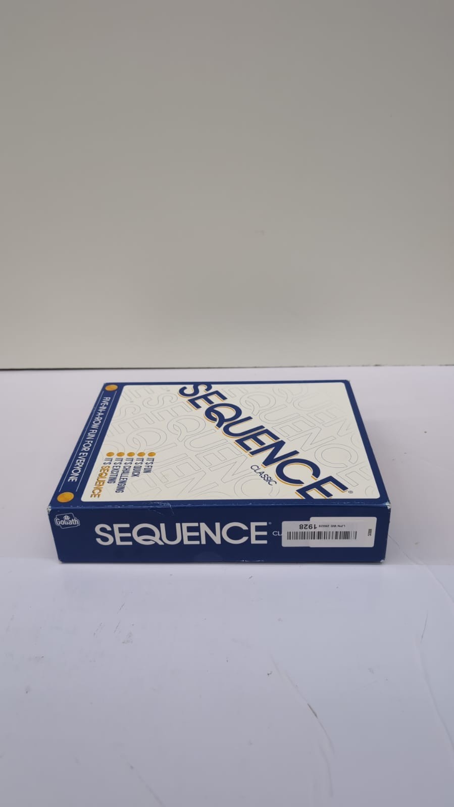 Goliath Games Sequence  Five-in-a-row Fun for Everyone! |Family Strategy (USED)