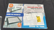 Upgrade Acrylic Hands-Free Magnifying Glass - Large Lens Magnifier Full Page