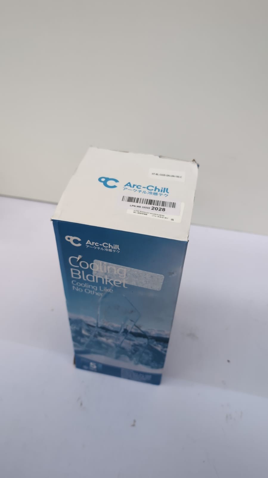 Arc-chill 150x200cm Bamboo Cooling Blanket for Night Sweats