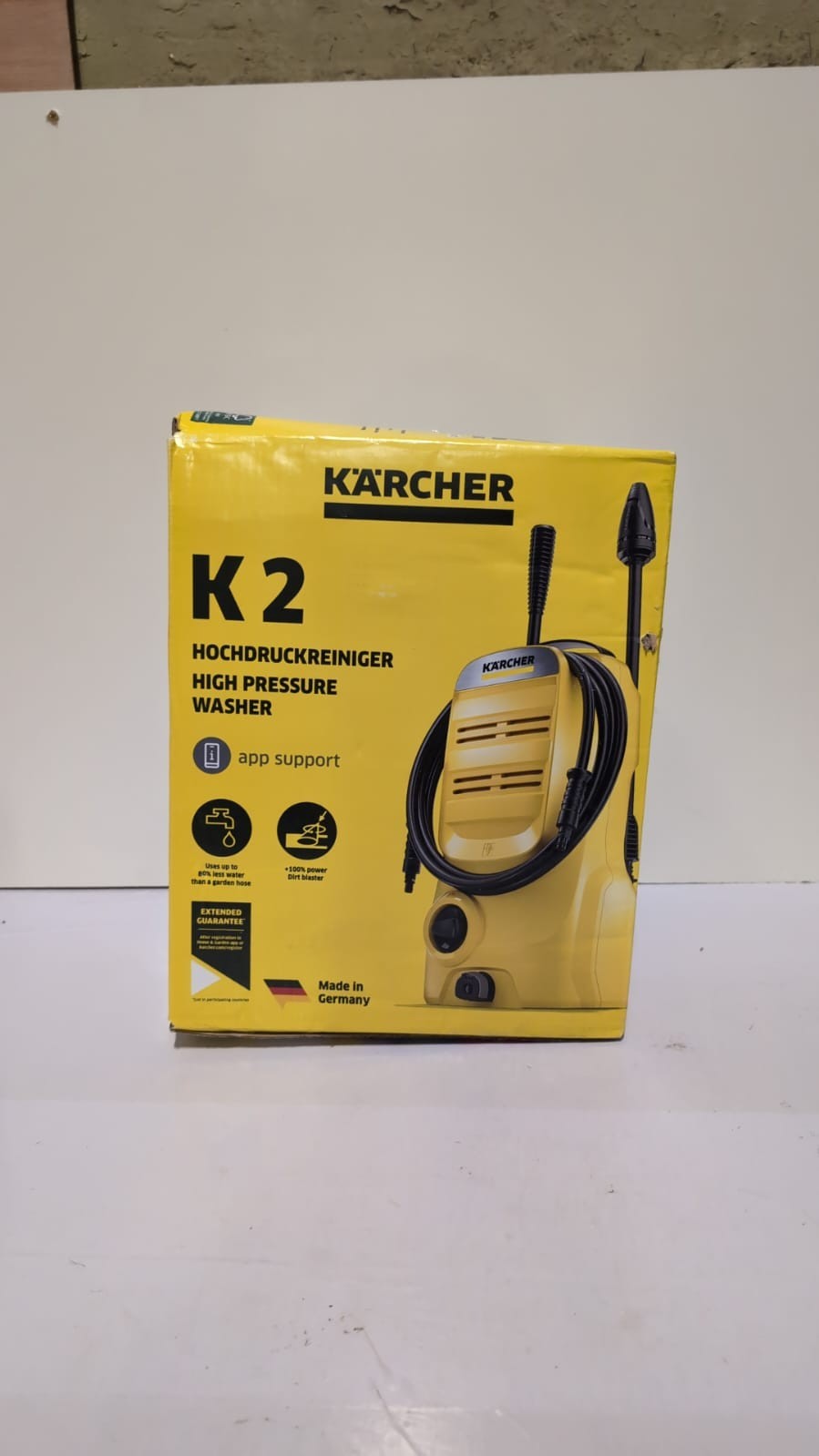 Kärcher K 2 Power Control pressure washer, high-pressure hose and gun(USED)