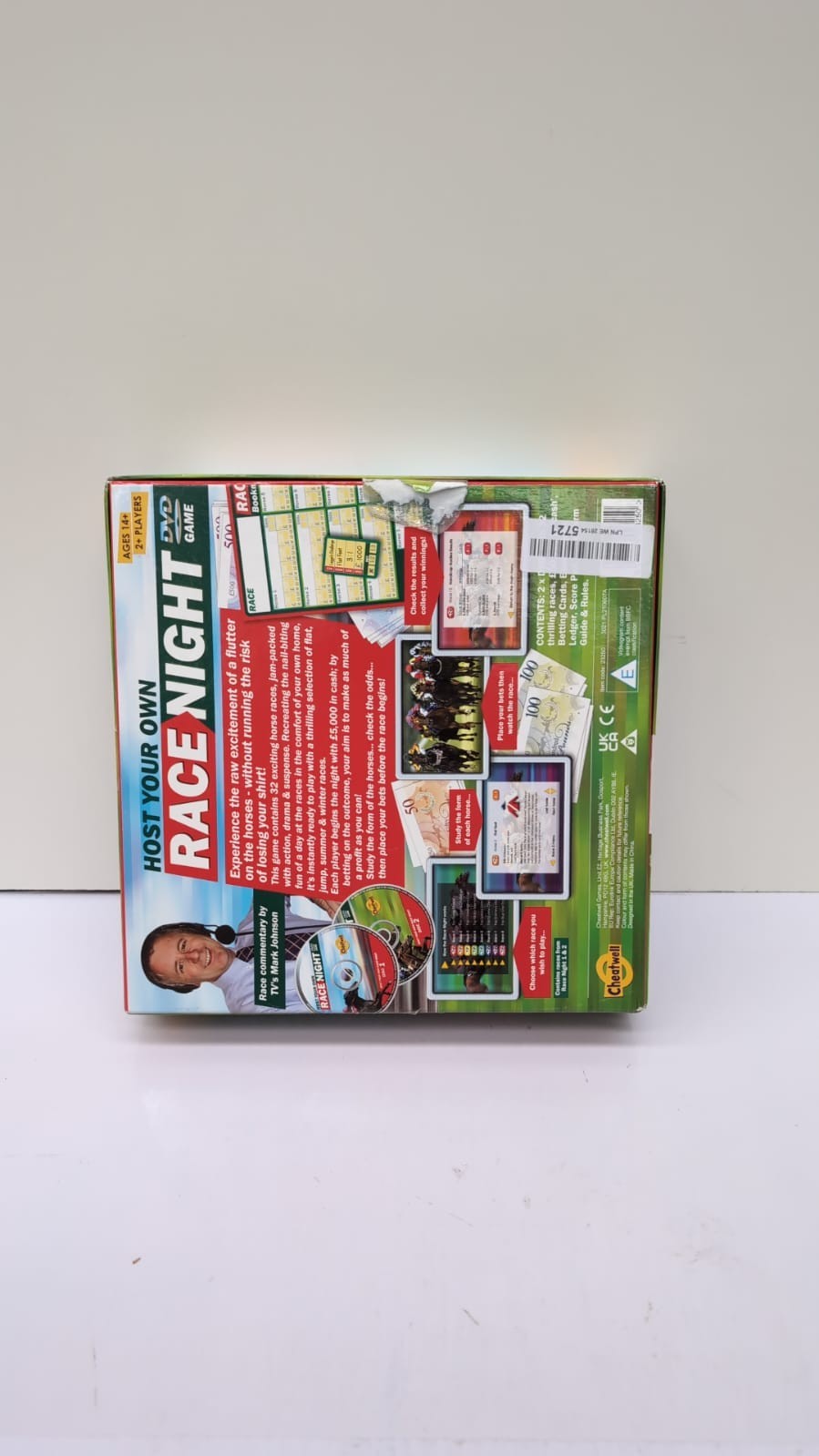 Cheatwell Games Host Your Own Race Night (BOX DAMAGED)