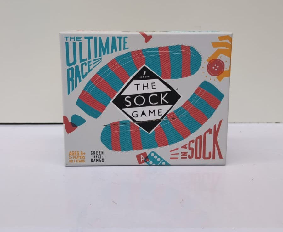 Green Brothers Games | The Sock Game | Board Game 2+ Players (BOX DAMAGED)