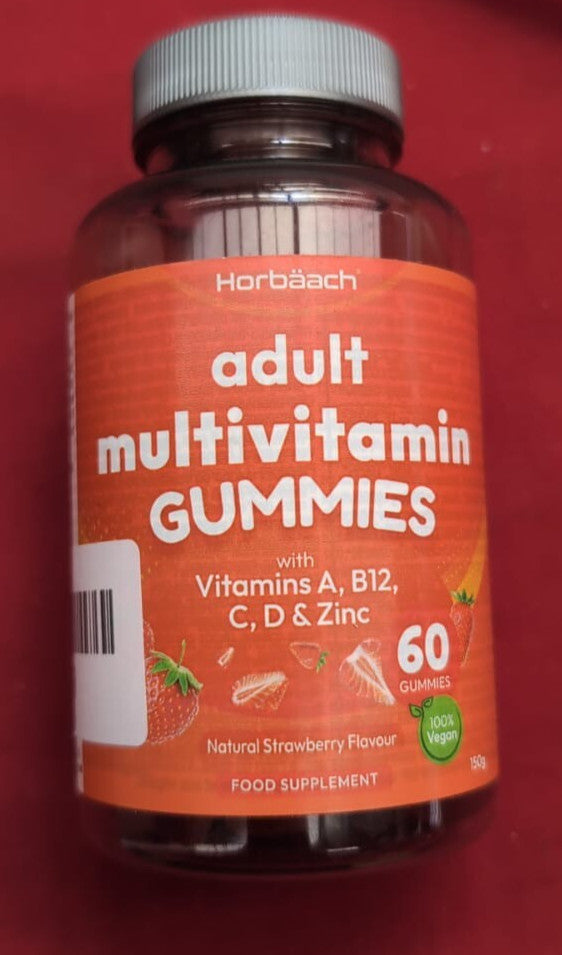 Adult Multivitamin Gummies | 60 Count | 14 Essential Nutrients with Vitamins