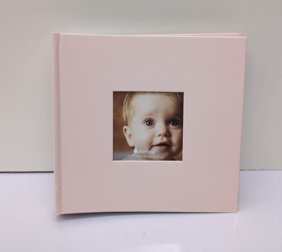 Pearhead Photo Album, Thoughtful Keepsake Gift for Baby (Small Scuffs)