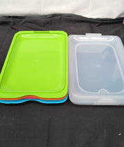 TATAY Set 4 cold meat container, with lid and body removed,(slightly scratched)