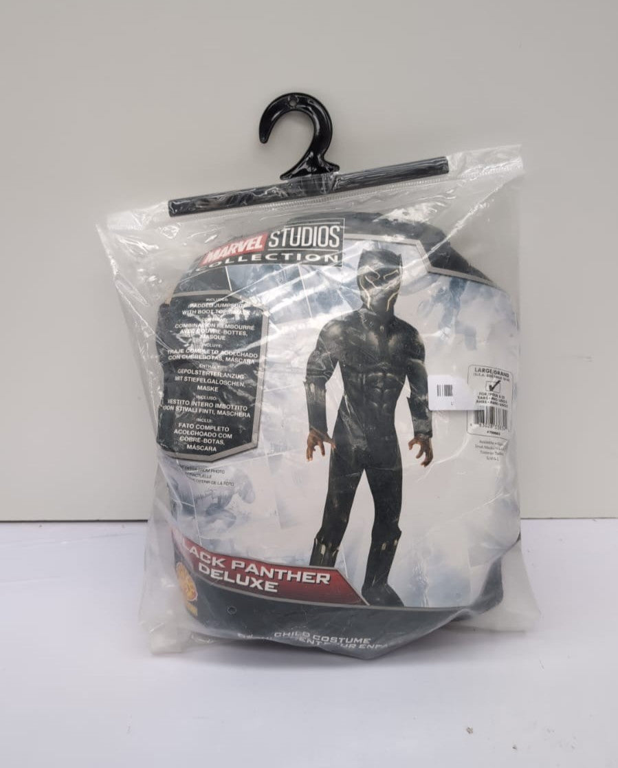Rubie's Avengers Endgame Black PantherChilds Costume,L(PACK DAMAGED)