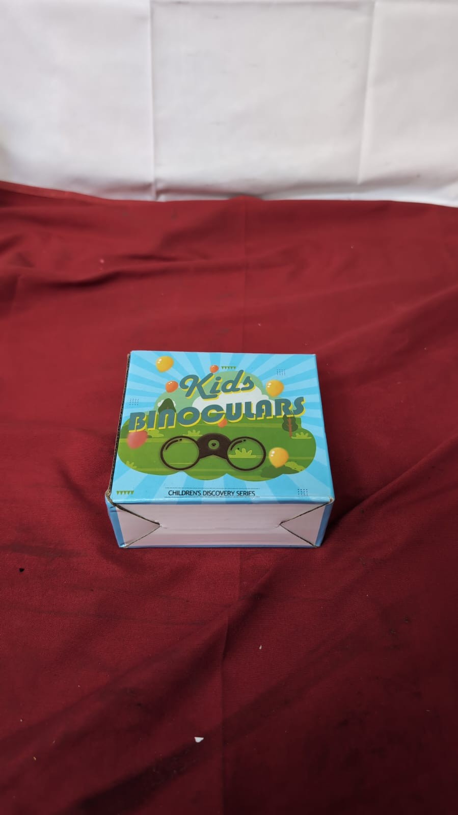 Binoculars Compact Foldable Shock Proof Pink with Neck Strap for Bird Watching