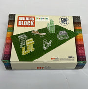 WYSWYG 1200 Piece Building Bricks, Bulk Classic Building Blocks (BOX DAMAGED)