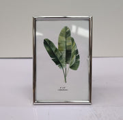 Framing Tarnish Resistant Silver Plated Picture Frame , Thin Edge 6x4"