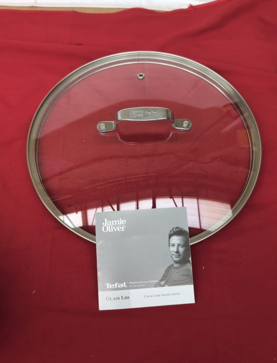 Tefal Jamie Oliver by Tefal 28 cm Glass Lid(BOX DAMAGED)