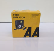 AA 12V Car Tyre Air Compressor Inflator w/ LED Light & Pressure Gauge-BOXDAMAGED