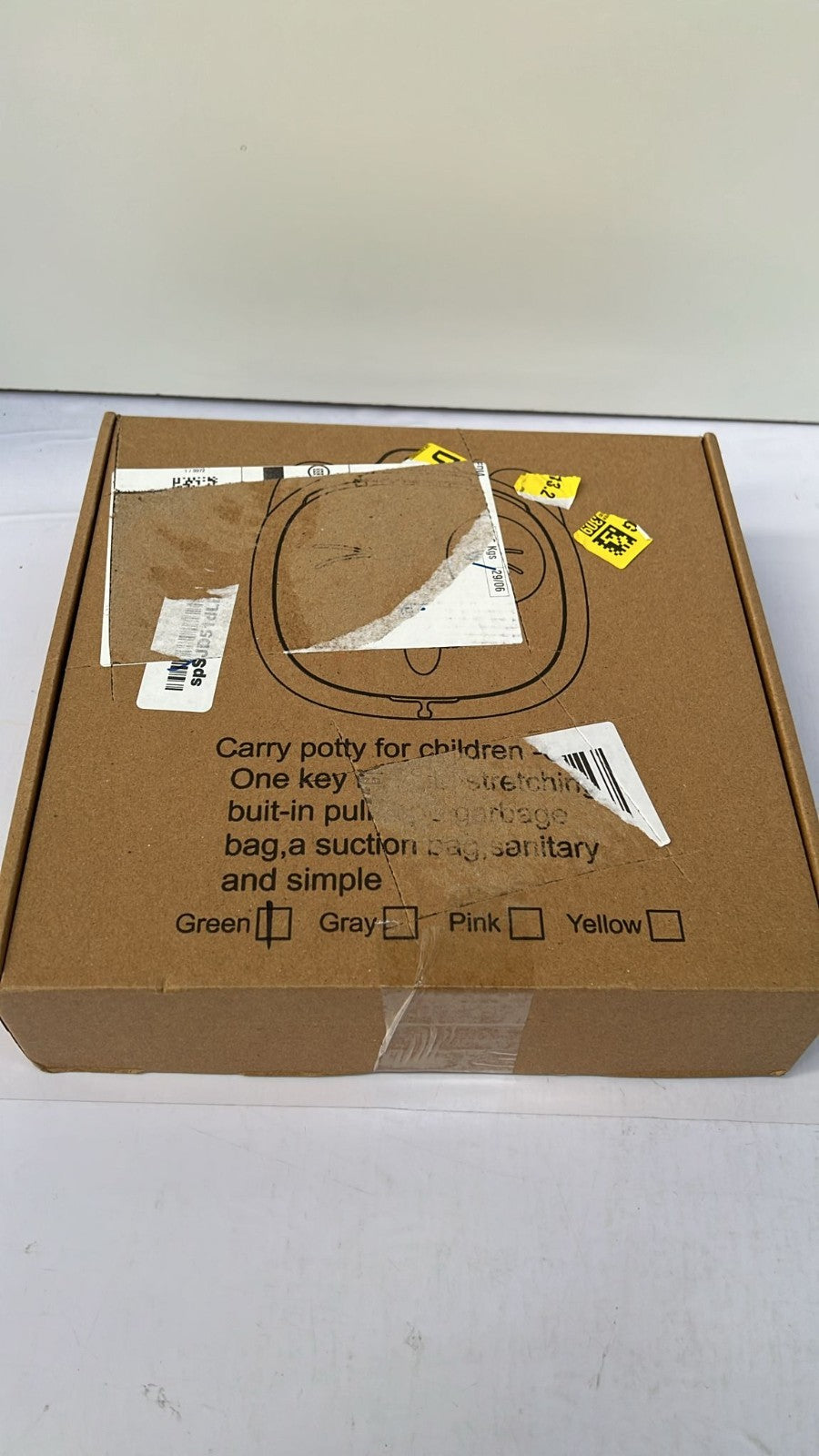 Travel Potty for Toddlers, Yeelua Reusable Potty Training Toilet Seat