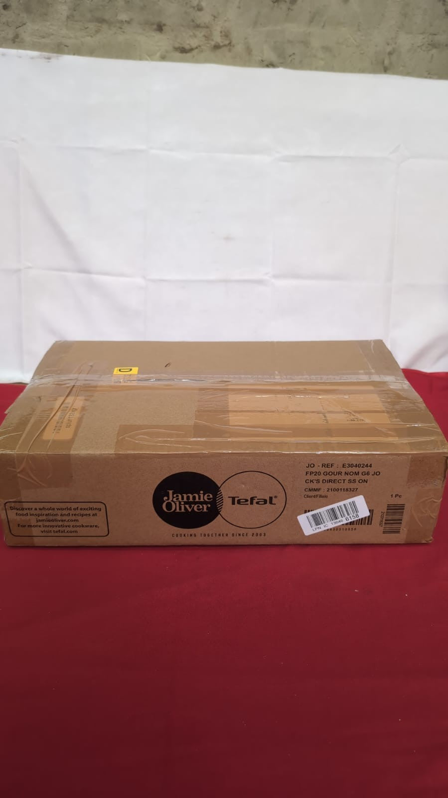 Tefal Jamie Oliver Cook's Direct 20cm Frying Pan, Non-Stick Titanium(USED)