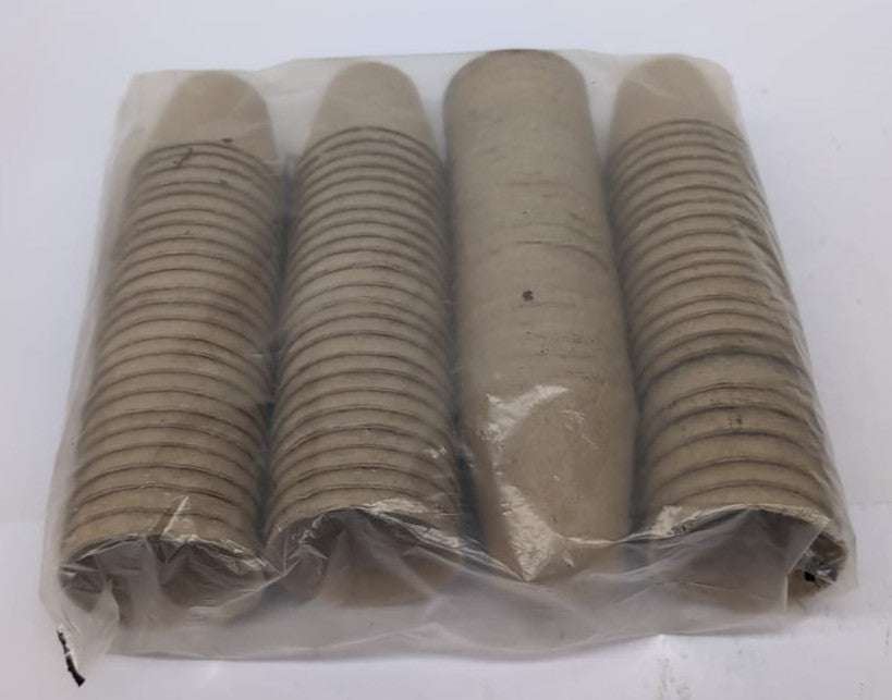 96 Piece Biodegradable Organic Fibre Seed Growing Pots, Seedling Pots