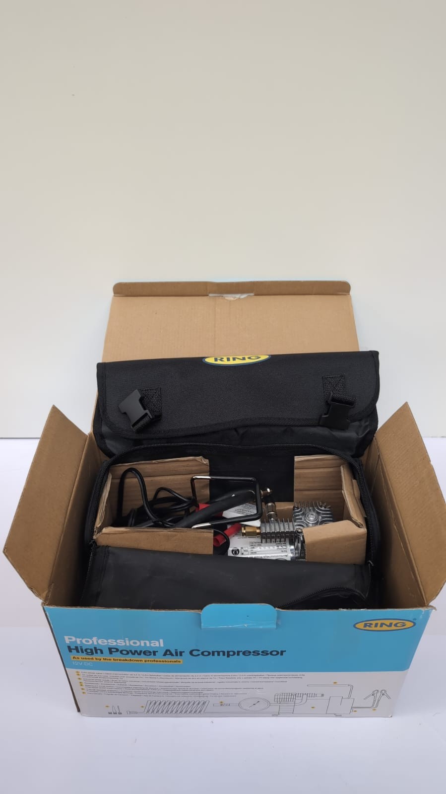 Ring Heavy Duty Tyre Inflator - High Power Air Compressor (BOX DAMAGED)