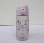 Ion8 Kids Water Bottles, BPA Free, Leakproof, Unicorns,12oz(no packaging)