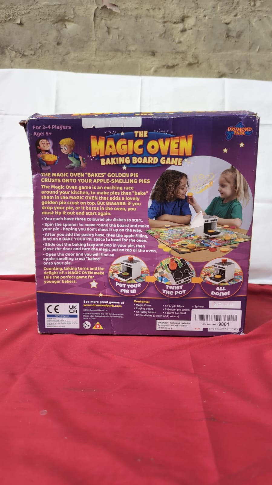 Drumond Park Magic Oven Baking Board Game, Kids Family (packaging damaged)