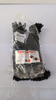 75 pack Black Pipe Cleaners for Crafts Bendable Wires Reinforced(pack damaged)