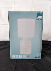 EGLO Bellariva 1-Light Crème and White Table Lamp 97773