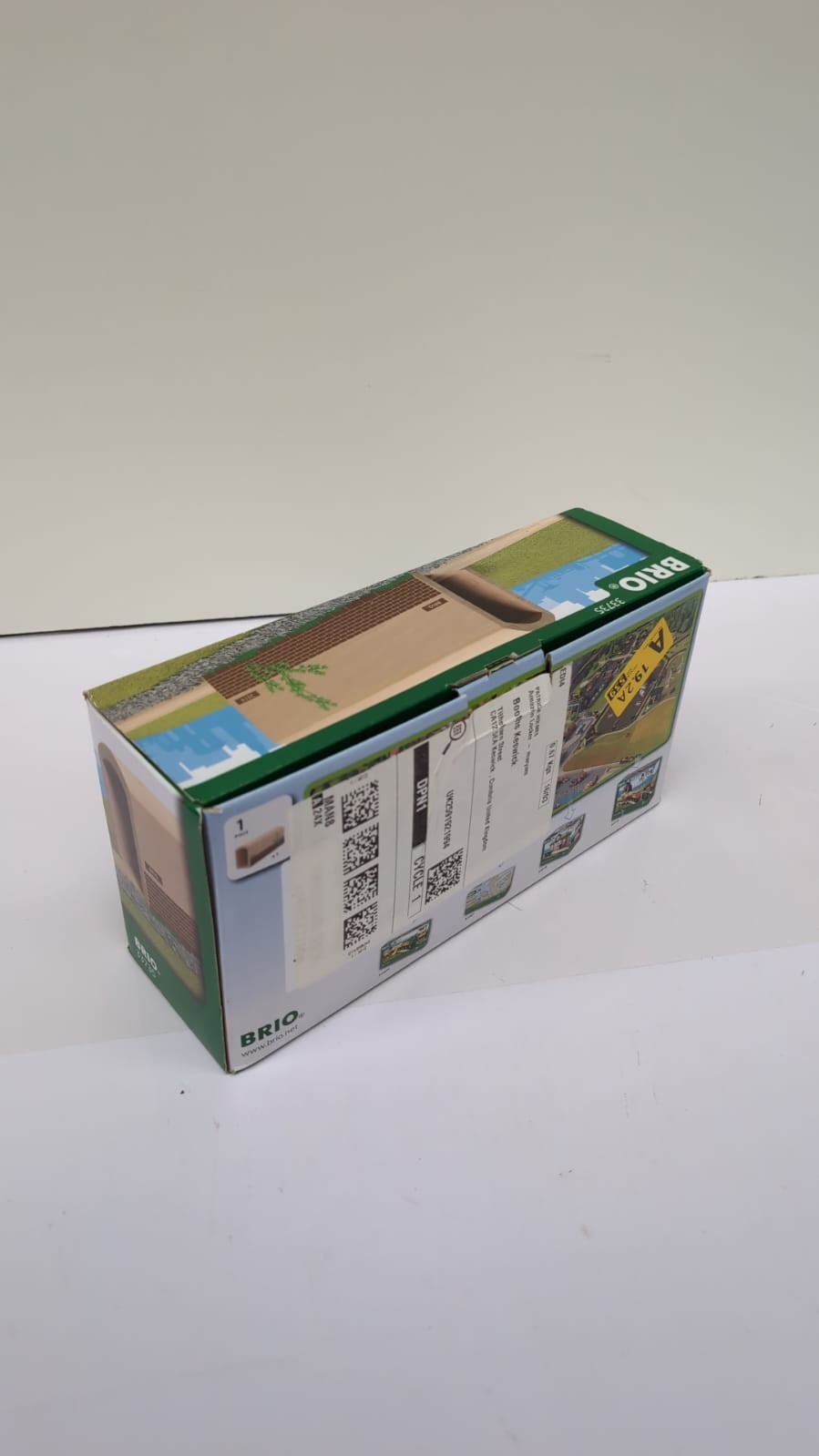 BRIO World Wooden Tunnel Train for Kids Age 3+ (packaging opened)
