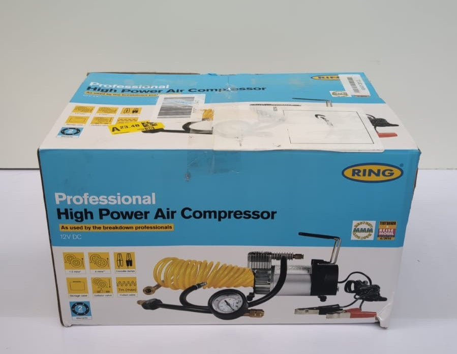 Ring Heavy Duty Tyre Inflator - High Power Air Compressor (BOX DAMAGED)