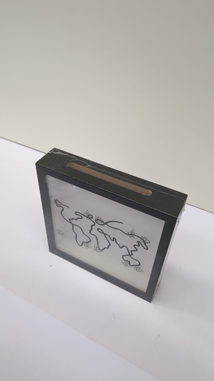 Adventure Archive Box, 8 Inch Travel Memory Box with World Map Design, 20x20cm