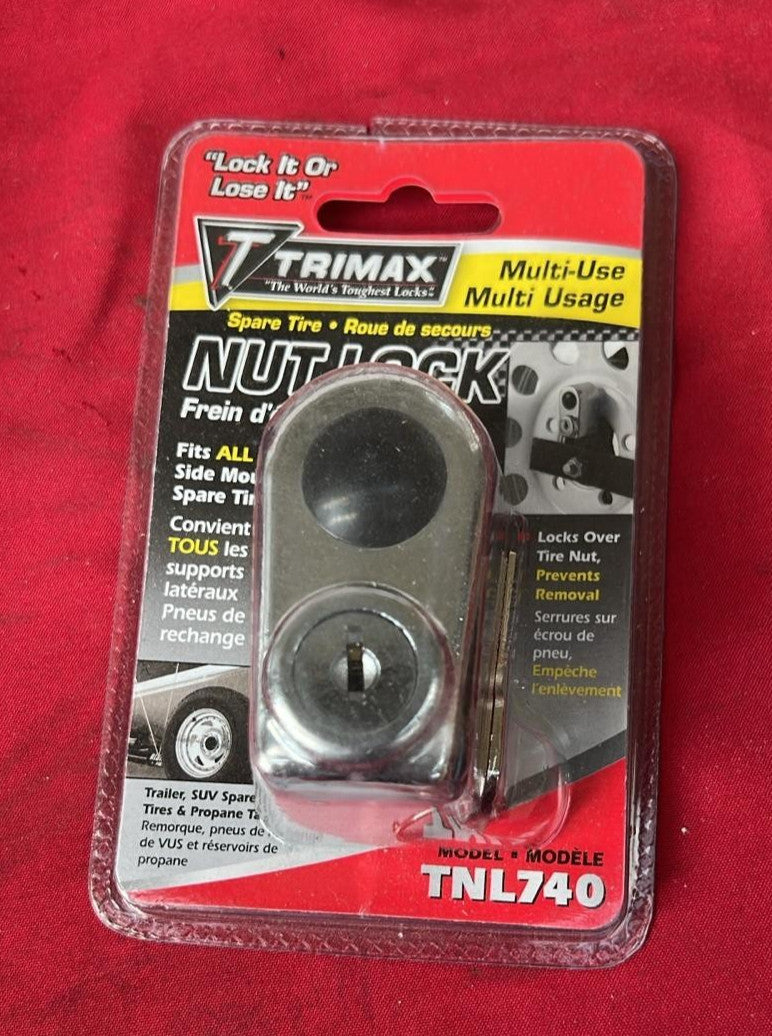 Trimax TNL740 Spare Tire Nut Lock for Side Mount Spare Tires