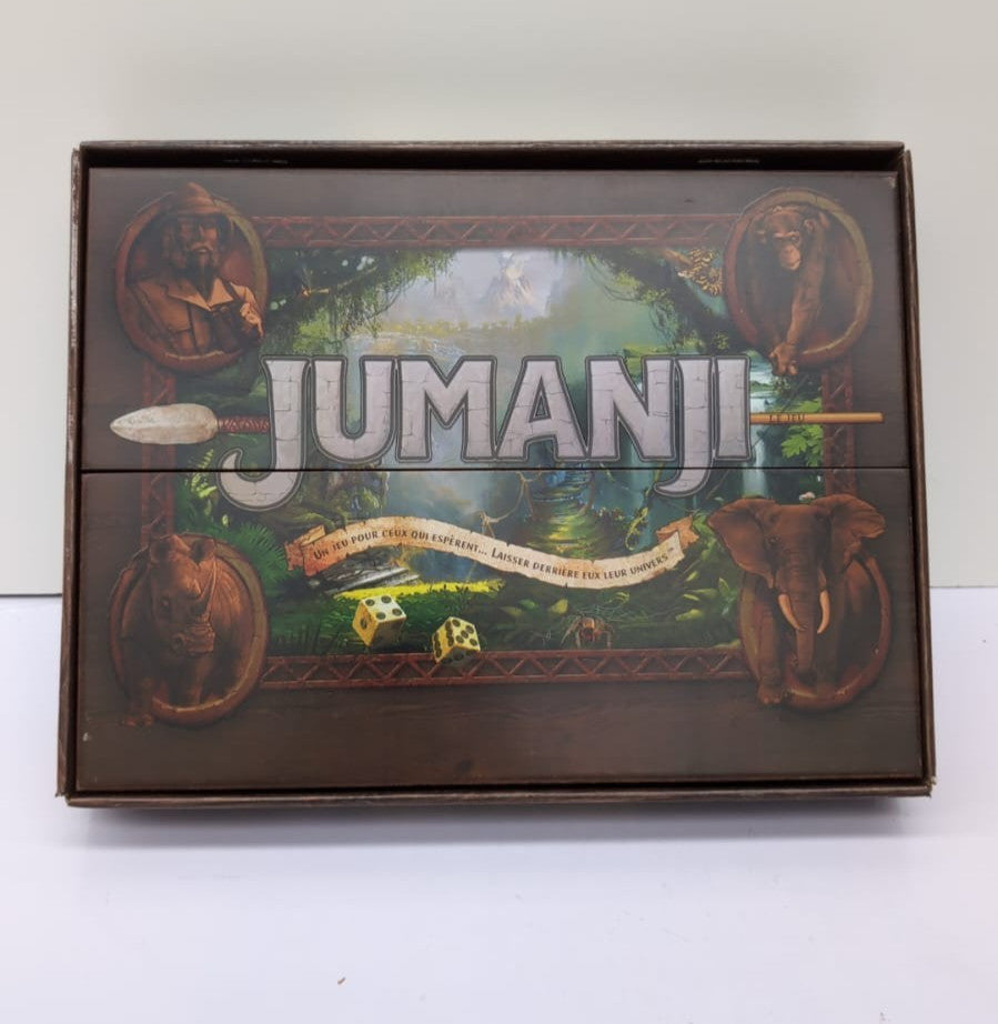Spin Master Board Game, Jumanji, Travel Game Version,  (French Version)(USED)