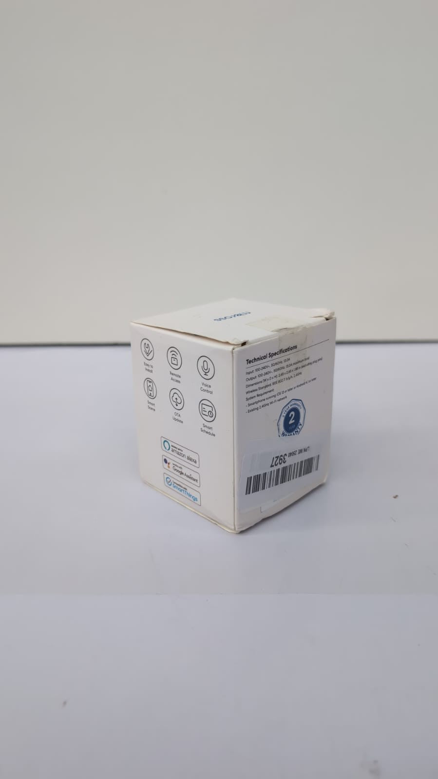 meross WiFi Smart Plug, Wireless Remote Control Timer Switch, Works with Alexa,