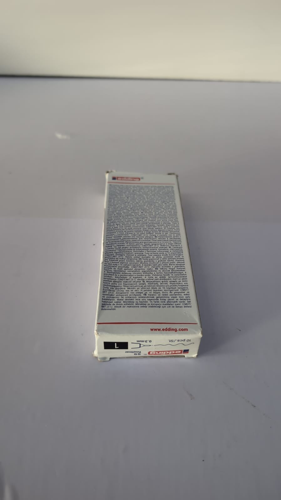 edding 55 - fineliner - black - 0.3 mm   (8 pens  Only)