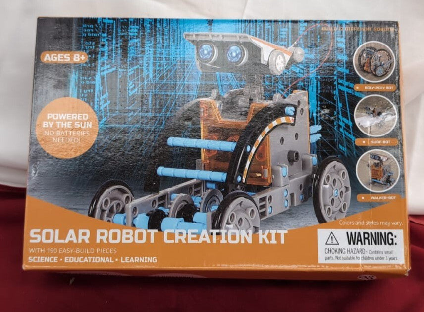 STEM 13-in-1 Solar Power Robots Creation Toy, Educational Experiment DIY