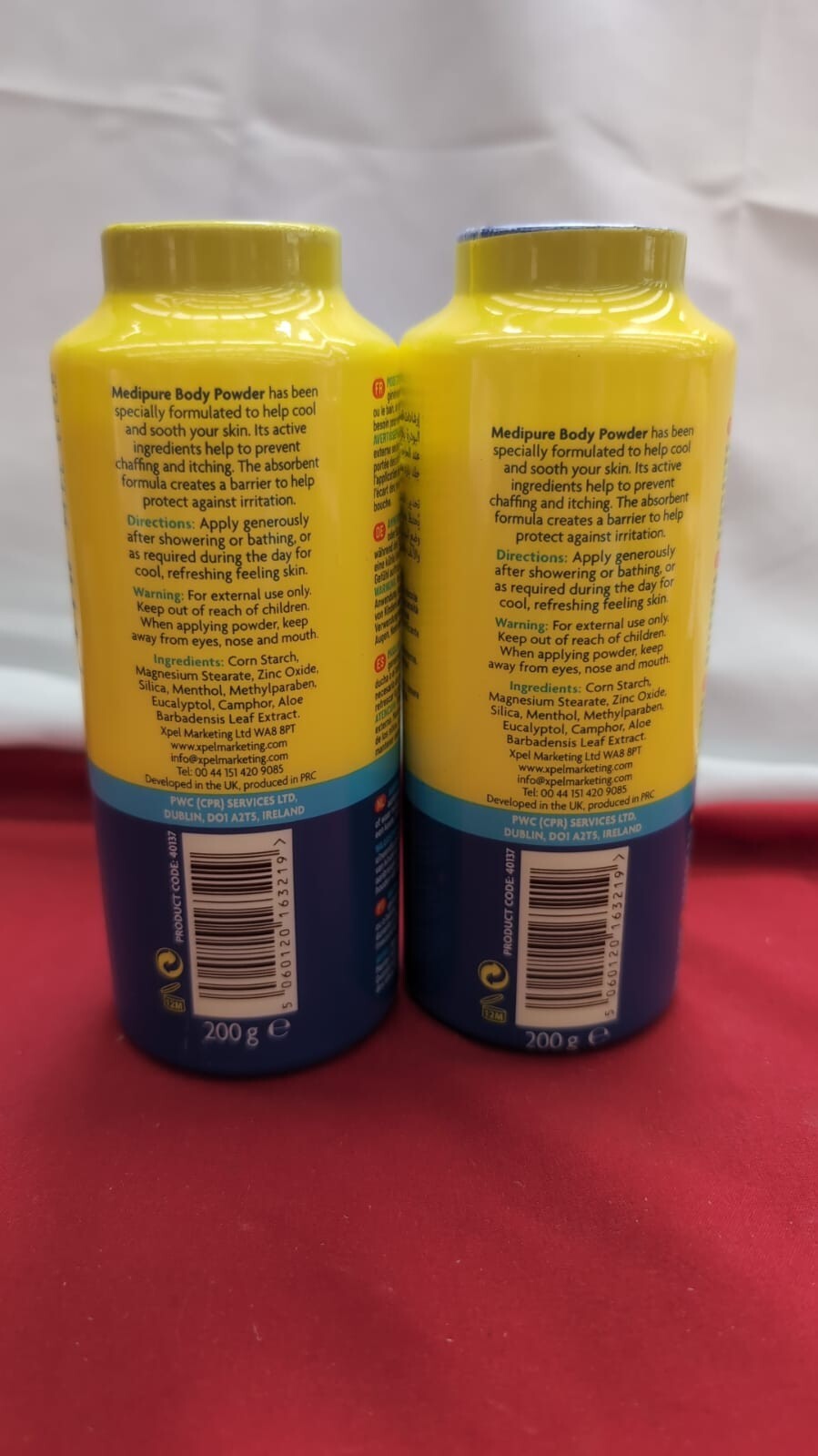 Medicated Body Powder and Baby | Medipure Skin (2pack)