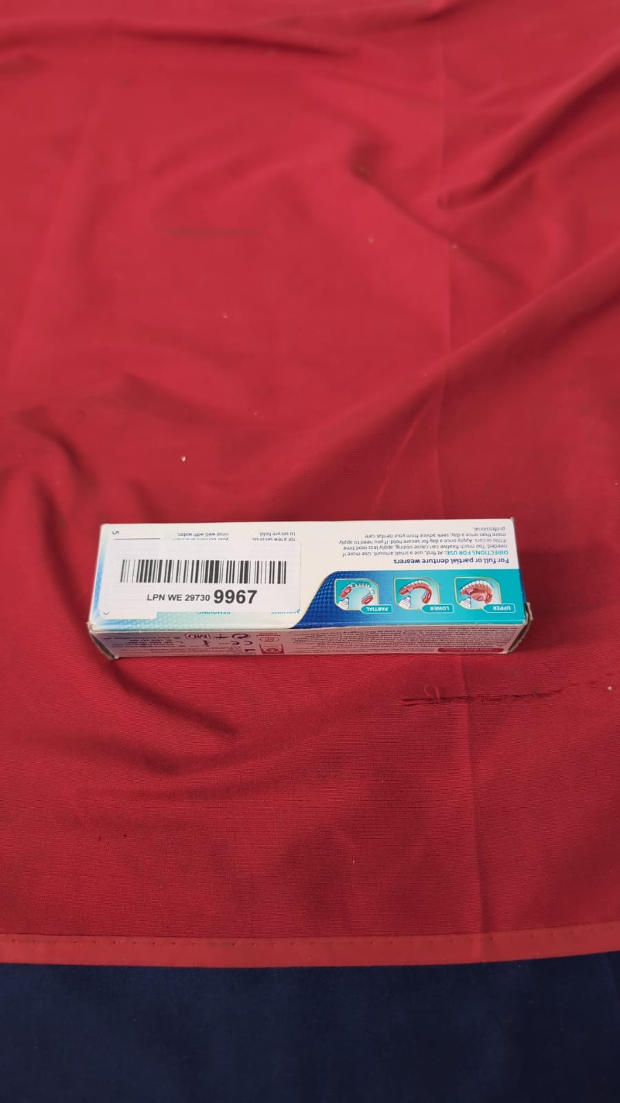 Poligrip Strong Hold seal & Comfort Teeth and Partials Fixative, Ultra, 40 g