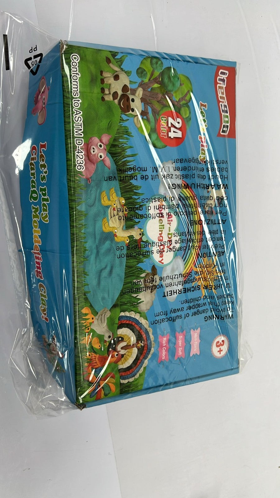 Air Dry Clay Kit, iFergoo 20 Colors Modeling Clay for Kids, (20PCS ONLY)