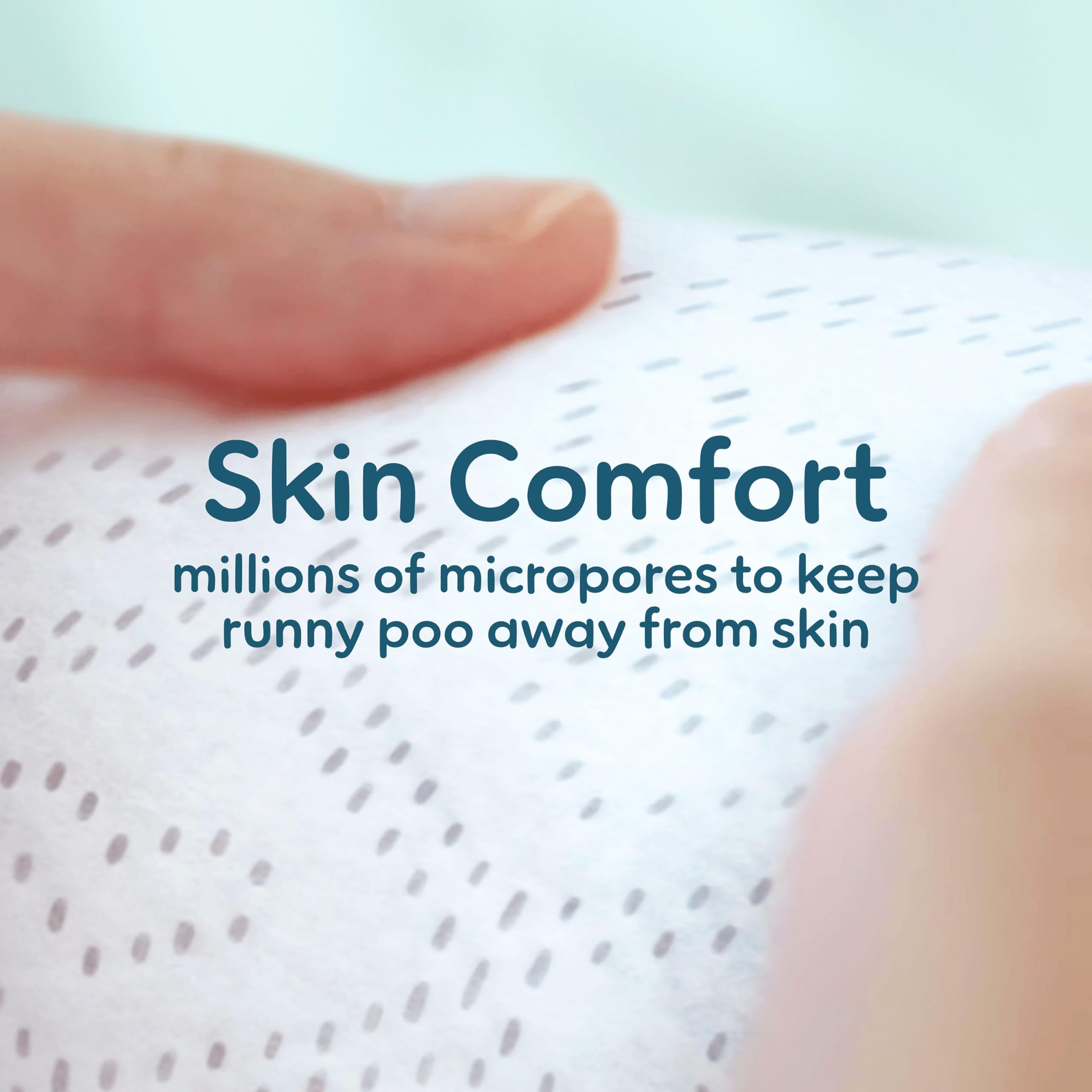 Pampers Premium Protection New Baby Size 2, 31 Nappies, 4kg-8kg, Carry Pack, Double Protection for skin and against leaks
