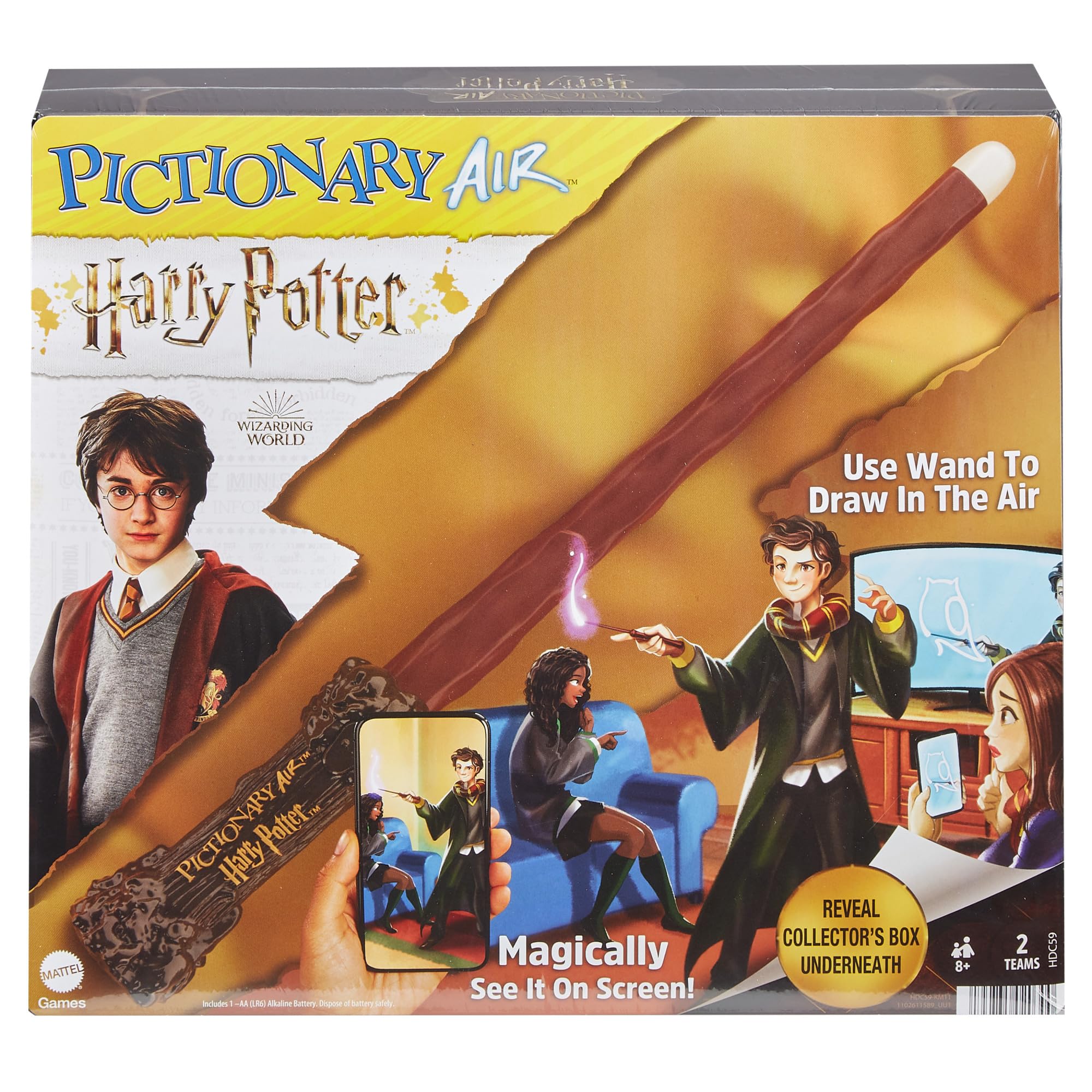 PICTIONARY AIR Harry Potter Family Drawing Game