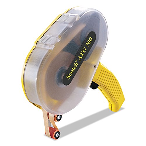 Scotch ATG Adhesive Transfer Tape Gun ATG700, Applicator, Model 19600, Yellow