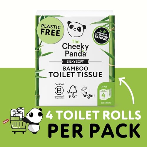 The Cheeky Panda – Bamboo Toilet Tissue Paper