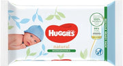 Huggies Pure, Baby Wipes, 12 Packs (672 Wipes Total) - Natural Wet Wipes for Sensitive Skin - 99 Percent Pure Water - Fragrance Free to Clean and Protect