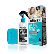 NitWits All-in-One Head Treatment Spray, Kills, Super & Eggs, Includes Spray 120ml & Nit Comb, Treatment for Kids & Adults