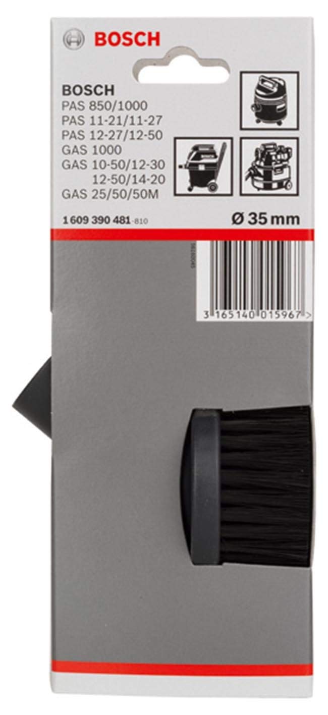 Bosch Professional 1x Saugbürste (für GAS, Ø 35 mm, Zubehör Staubsauger)