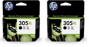 HP 3YM62AE 305XL High Yield Original Ink Cartridge, Black, (Pack of 1) Packaging may vary