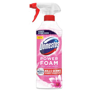 Domestos Power Foam Toilet & Bathroom Cleaner Spray Floral Burst 450ml