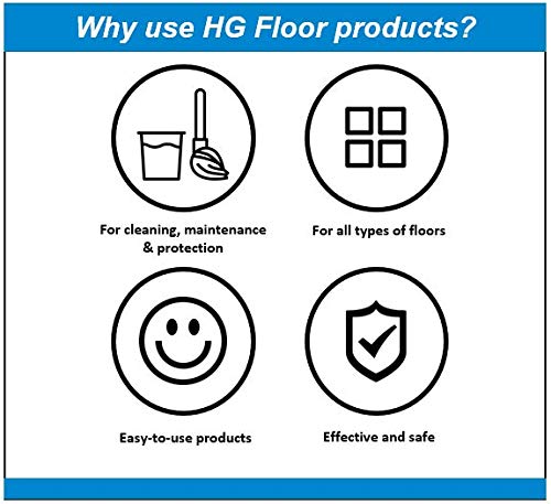 HG Carpet & Upholstery Cleaner with Dirt Repellent, Product 95, Removes Grime Quickly and Thoroughly for Most Types of Fabrics – 1L (151100106)