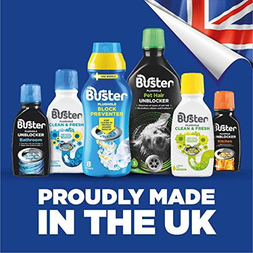 Buster Kitchen Plughole Unblocker, 200g, Kitchen Drains